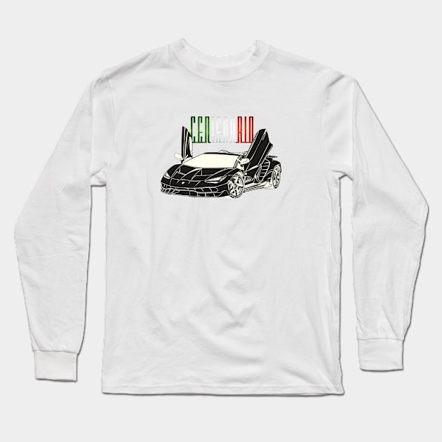 Lamborghini centenario Long Sleeve T-Shirt by Magnit-pro 